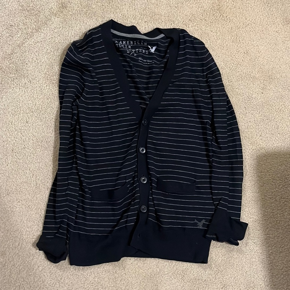 Striped Cardigan